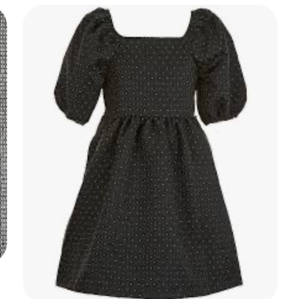Copper Key Girls Cap-Sleeve Jacquard Dress